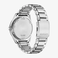 Citizen Sport Luxury Mens Silver Tone Stainless Steel Bracelet Watch Aw1761-89l