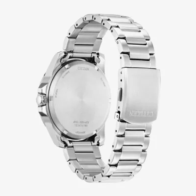 Citizen Sport Luxury Mens Silver Tone Stainless Steel Bracelet Watch Aw1816-89e