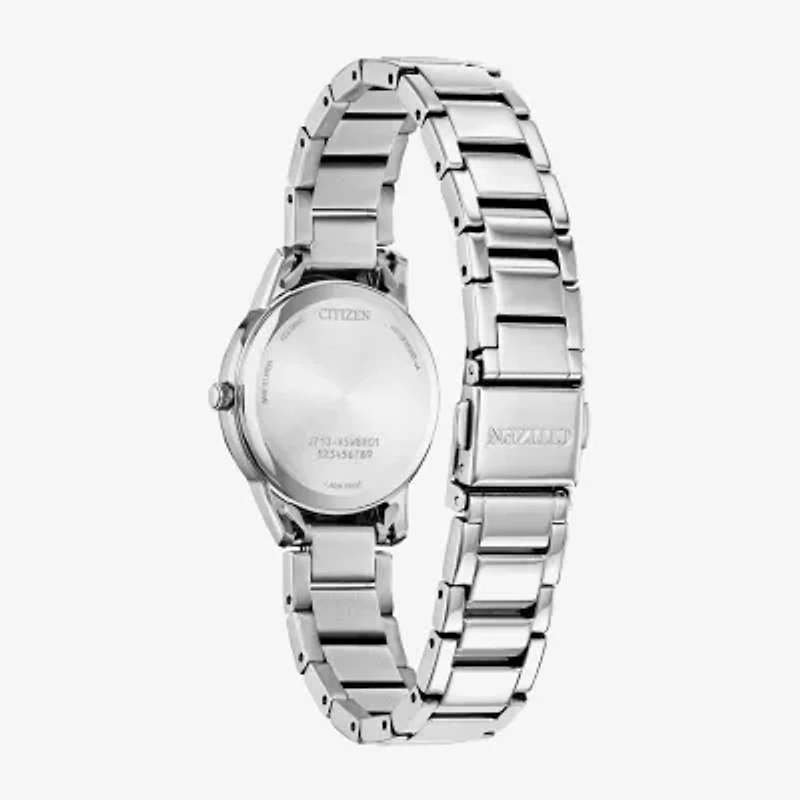 Citizen Dress/Classic Womens Silver Tone Stainless Steel Bracelet Watch Fe1241-71x