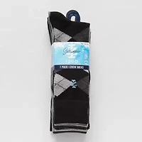 IZOD Dress Mens 7 Pair Crew Socks