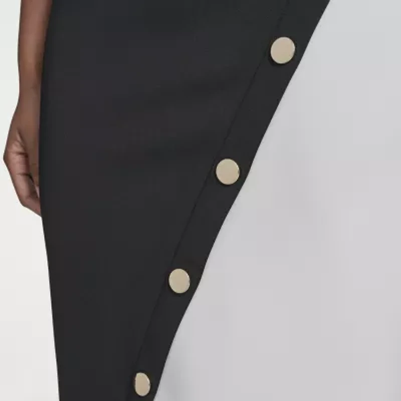 Marc New York Womens Short Sleeve Sheath Dress