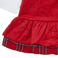Rare Editions Baby Girls Plaid Dress Set