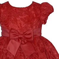 Bonnie Jean Baby Girls Short Sleeve Cap Fit + Flare Dress
