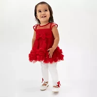 Rare Editions Baby Girls Midi 2-pc. Dress Set