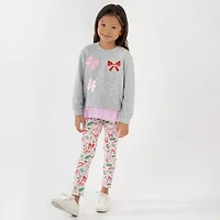 Rare Editions Little Girls 2-pc. Pant Set