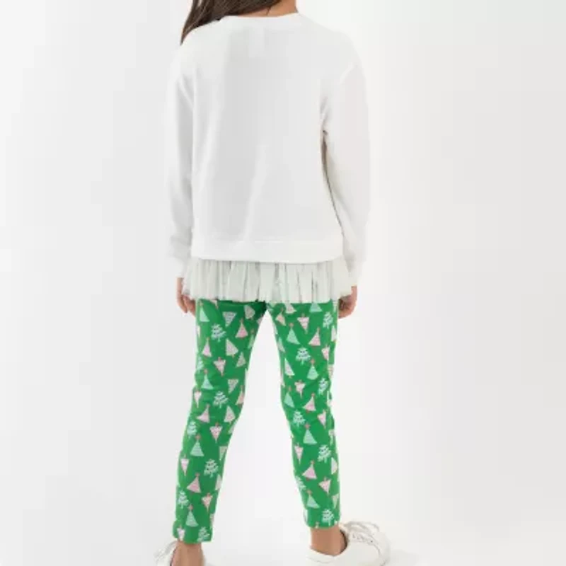 Rare Editions Little Girls 2-pc. Pant Set