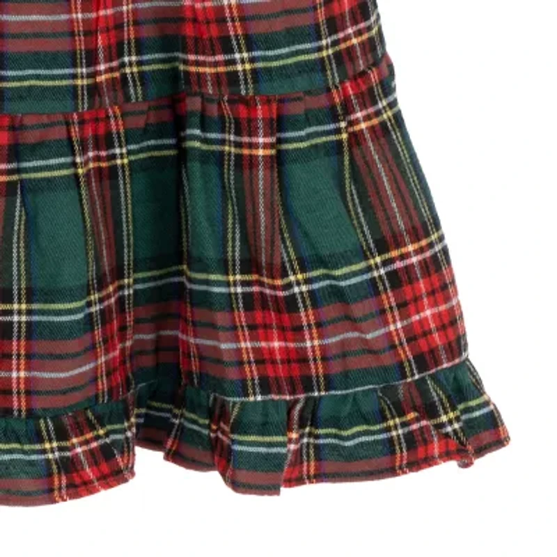 Rare Editions Big Kid Girls Long Sleeve A-Line Dress