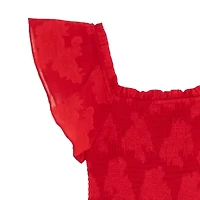 Rare Editions Big Kid Girls Short Sleeve Maxi Dress