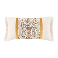Rose Tree Baroda Rectangular Throw Pillow