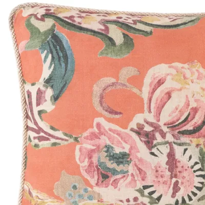 Rose Tree Cara Square Throw Pillow