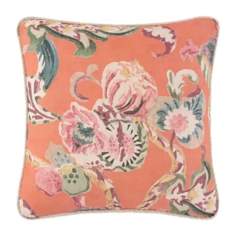 Rose Tree Cara Square Throw Pillow