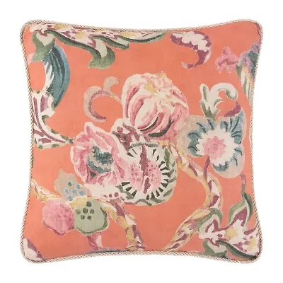 Rose Tree Cara Square Throw Pillow