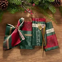 Elrene Home Fashions Merry and Festive 4-pc. Napkins