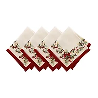 Villeroy & Boch Winter Bows and Garland 4-pc. Napkins