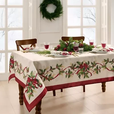 Villeroy & Boch Winter Bows and Garland Tablecloth