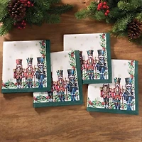 Elrene Home Fashions Royal Nutcracker Holiday 4-pc. Napkins