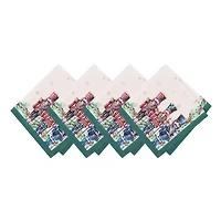 Elrene Home Fashions Royal Nutcracker Holiday 4-pc. Napkins