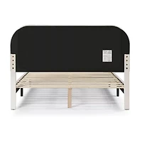 Lumi Upholstered Panel Queen Bed