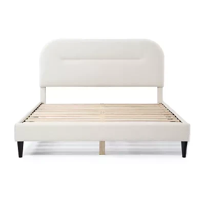 Lumi Upholstered Panel Queen Bed