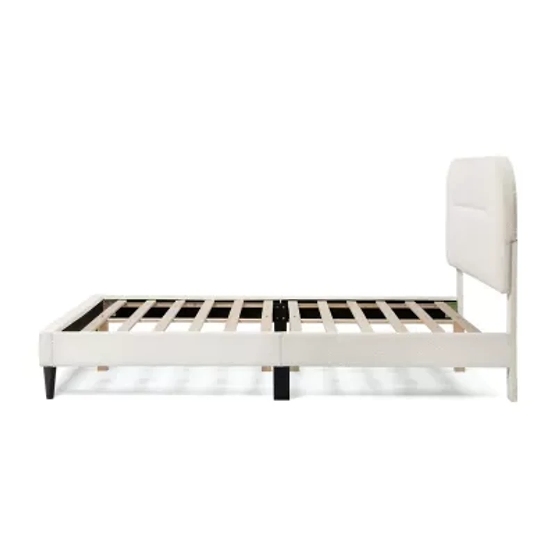 Lumi Upholstered Panel Queen Bed
