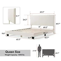 Lumi Standard Queen Bed