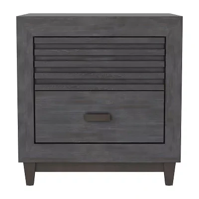 Cranes 2-Drawer Nightstand