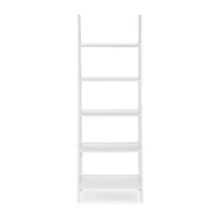 Almasy 5-Shelf Leaning Bookshelf