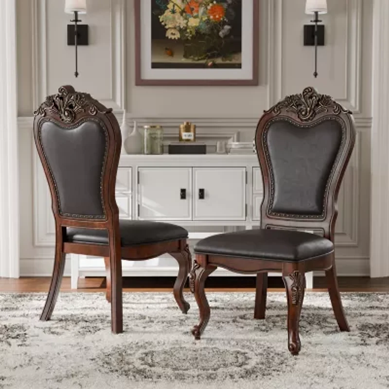 Auxun 2-pc. Upholstered Dining Chair