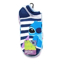 Womens Breathable Multi-Pack 5 Pair Lilo & Stitch Low Cut Socks