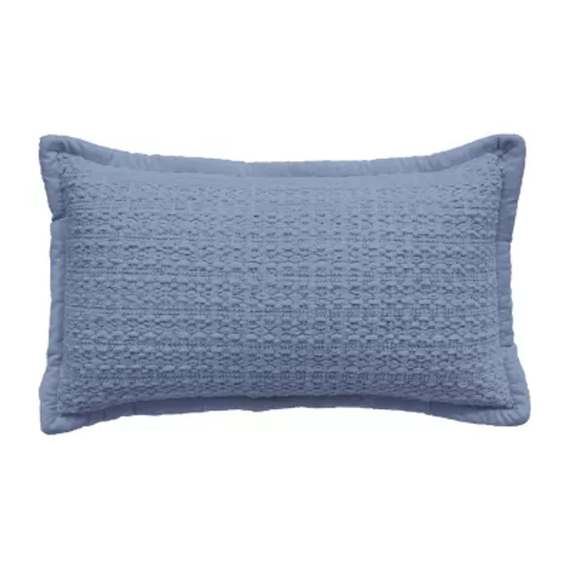 Vibhsa Vibhsa Honeycomb Handwoven Textured Pillow