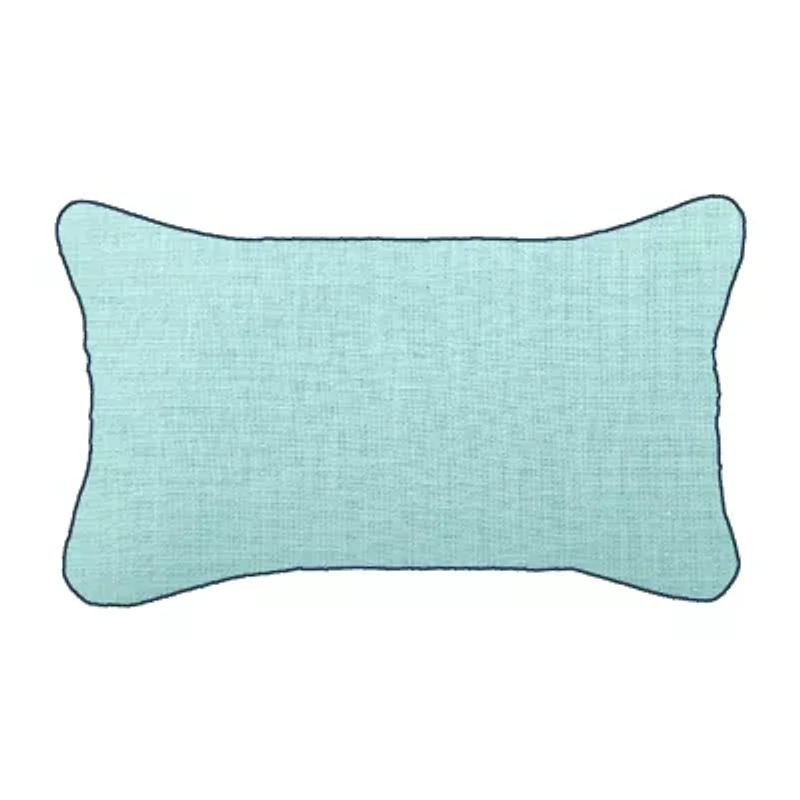 Vibhsa Vibhsa Novelty Pillow With Digital Print & Machine Embroidery 14" X 24" Rectangular Throw Pillow