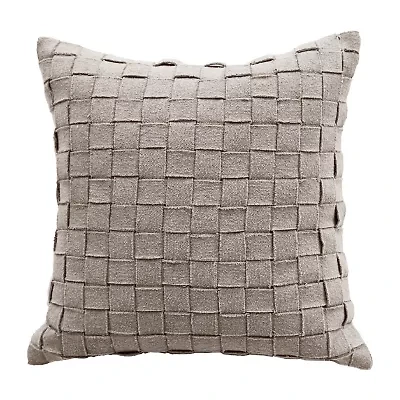 Vibhsa Vibhsa Baltic Cut And Sew Decorative Pillow, 20" X 20" Square Throw Pillow