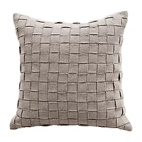 Vibhsa Vibhsa Baltic Cut And Sew Decorative Pillow, 20" X 20" Square Throw Pillow