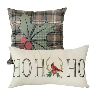 Your Lifestyle By Donna Sharp Holly Forest 2-pc. Square Throw Pillow