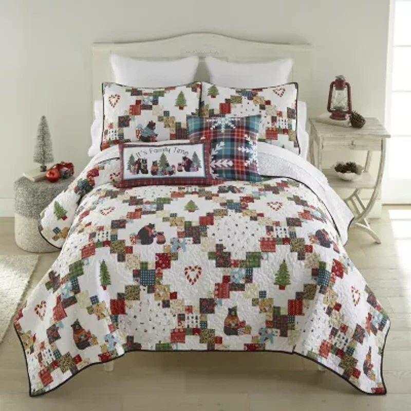 Your Lifestyle By Donna Sharp Holiday Love 2-pc. Square Throw Pillow