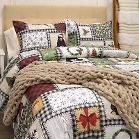 Your Lifestyle By Donna Sharp Winter Cottage 3-pc. Midweight Easy Care Comforter Set