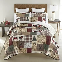 Your Lifestyle By Donna Sharp Dashing 2pc Twin Quilt Set Easy Care