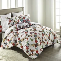 Your Lifestyle By Donna Sharp Holiday Love 3-pc. Midweight Easy Care Comforter Set