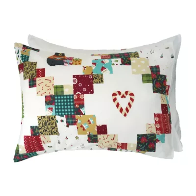 Your Lifestyle By Donna Sharp Holiday Love 3pc Queen Comforter Set 3-pc. Midweight Easy Care