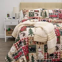 Your Lifestyle By Donna Sharp Holiday Dream Easy Care Quilt Set