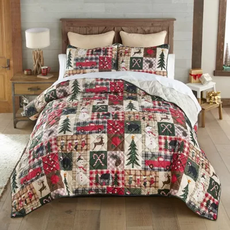 Your Lifestyle By Donna Sharp Holiday Dream Easy Care Quilt Set