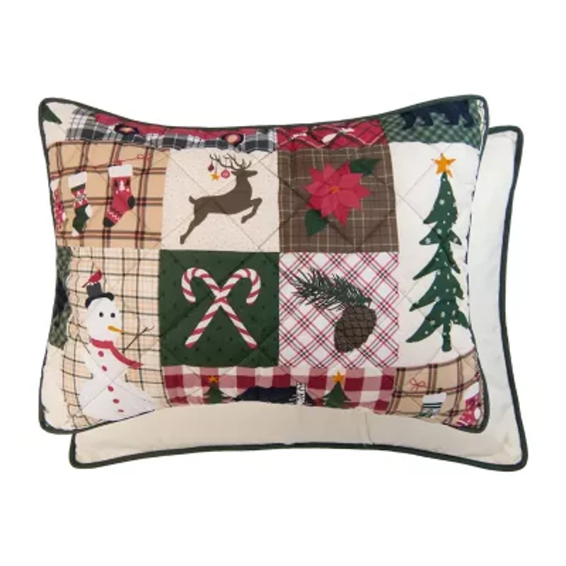 Your Lifestyle By Donna Sharp Holiday Dream 2pc Twin Quilt Set Easy Care