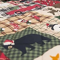 Your Lifestyle By Donna Sharp Holiday Dream 2pc Twin Quilt Set Easy Care