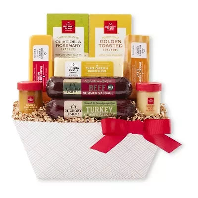 Hickory Farms Signature Flavors Gift Basket Set