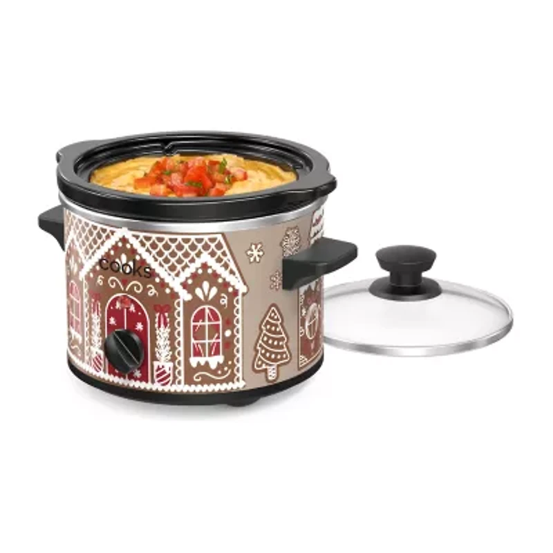 Cooks 1.5-Quart Gingerbread Slow Cooker