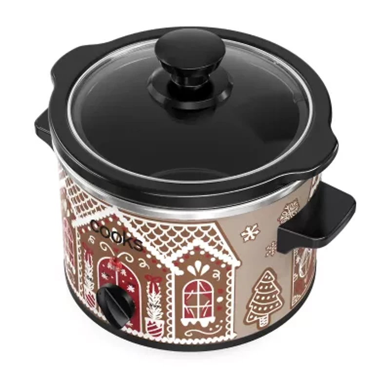 Cooks 1.5-Quart Gingerbread Slow Cooker