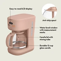 bella 12-Cup Programmable Coffee Maker