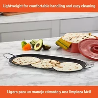 IMUSA Steel 17" Oval Comal Griddle