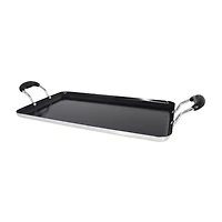 IMUSA Bistro Ceramic 17X10" Double Burner Griddle