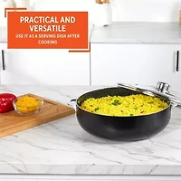IMUSA Bistro Ceramic 6.9-qt. Caldero with Lid